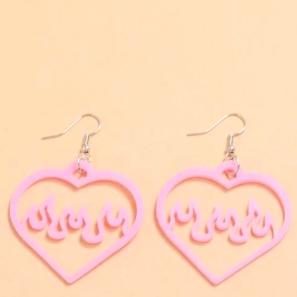 Heart earrings - Picture 3 of 8